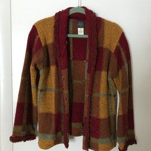 Susan Bristol Ltd. wool blend cardigan sweater